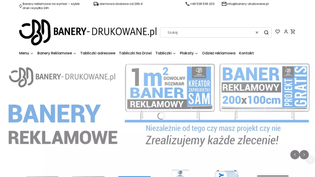 Banery Drukowane - podgląd