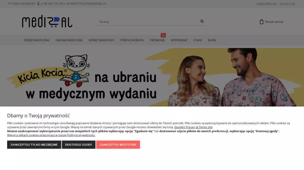 Odzież medyczna Medizal - podgląd