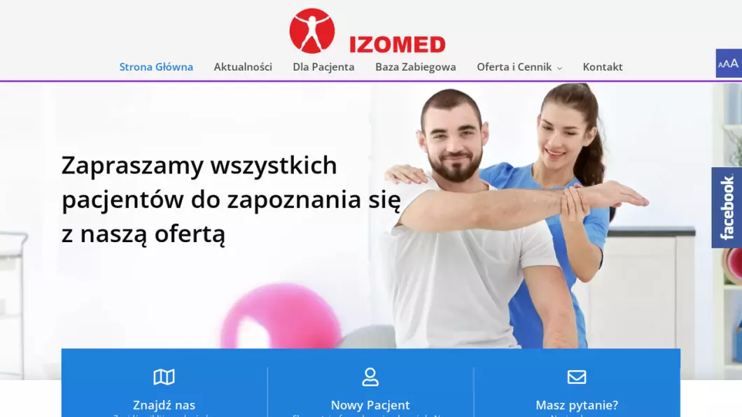 IZOMED s.c. - Fizjoterapia Poznań - podgląd