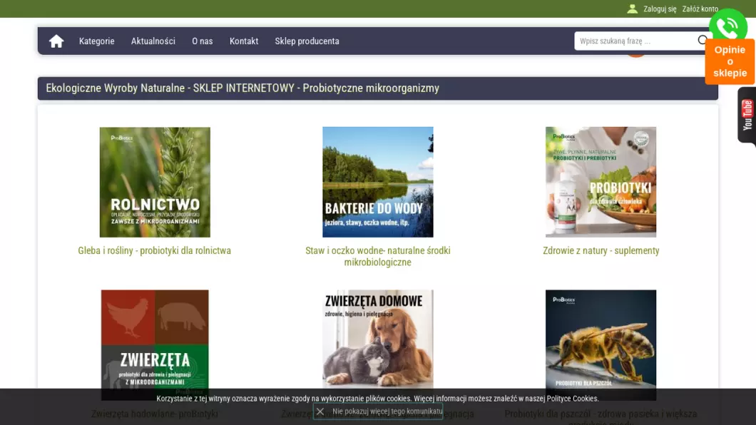 Efektywne mikroorganizmy | Sklep internetowy MIKROBIOTYK - podgląd